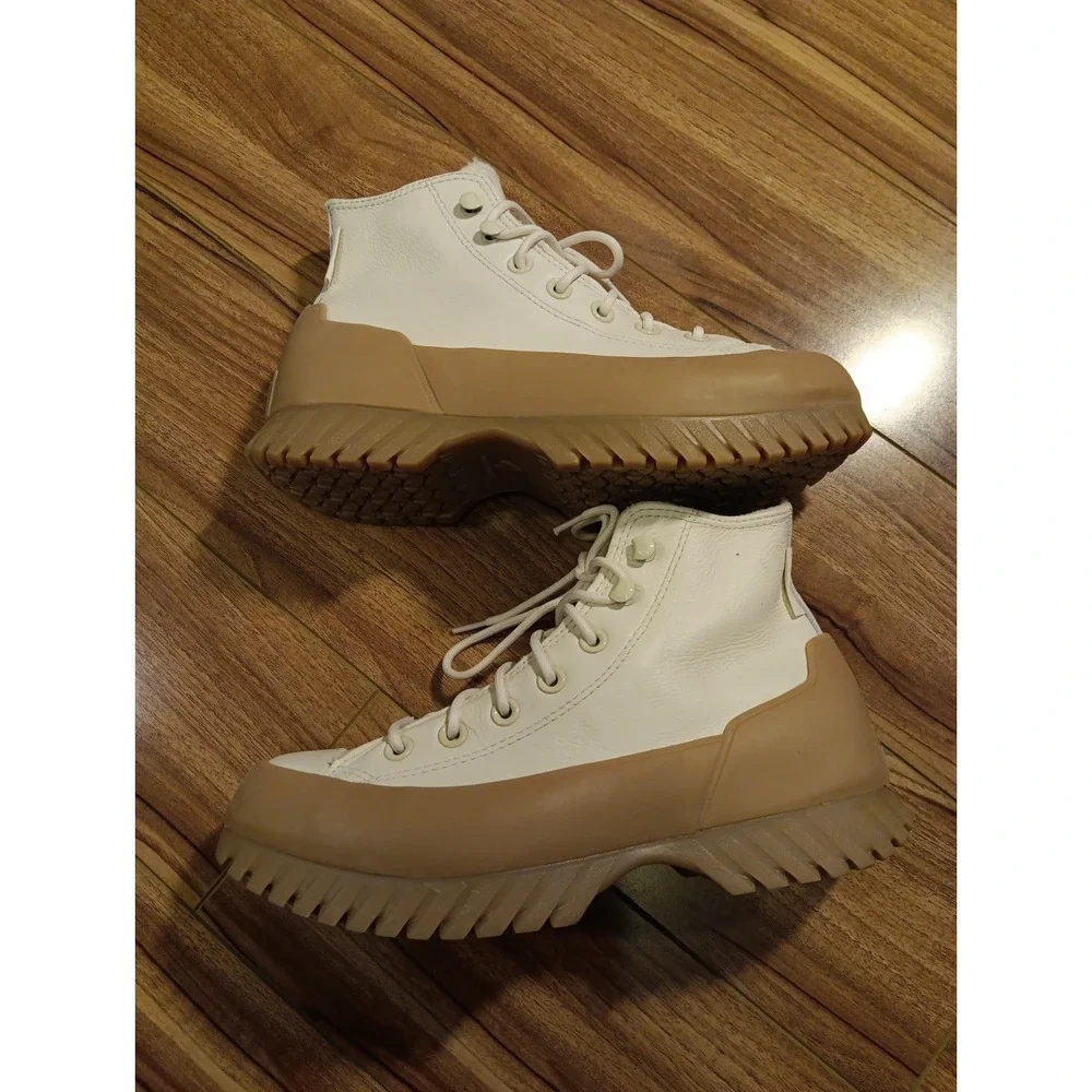 CONVERSE Star Chuck Taylor Lugged 2.0 Counter Climate Boots Men 5.5 W 7.5 White